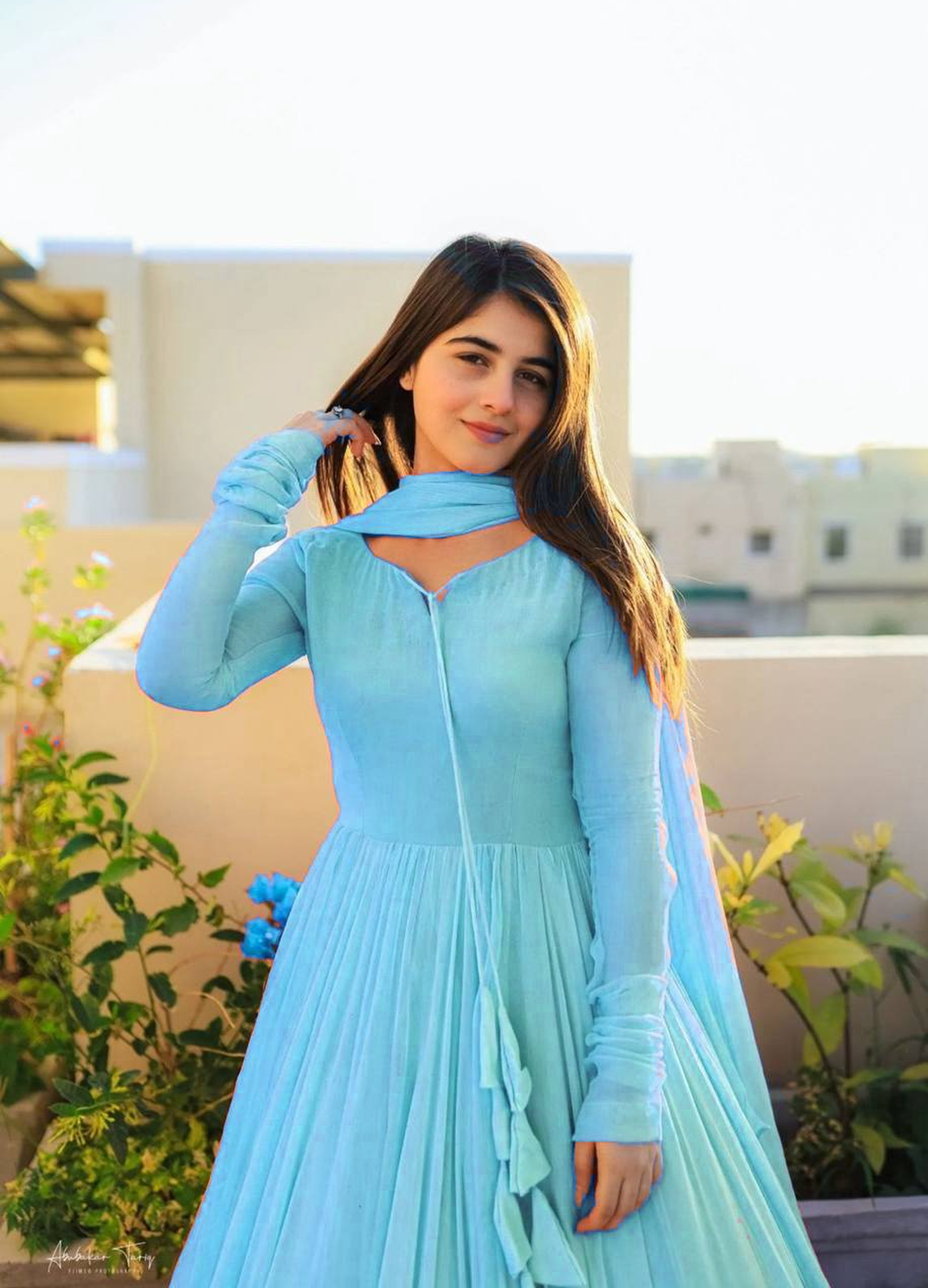 Banzaran Keyuri Flair Gown With Dupatta – Premium Georgette Collection