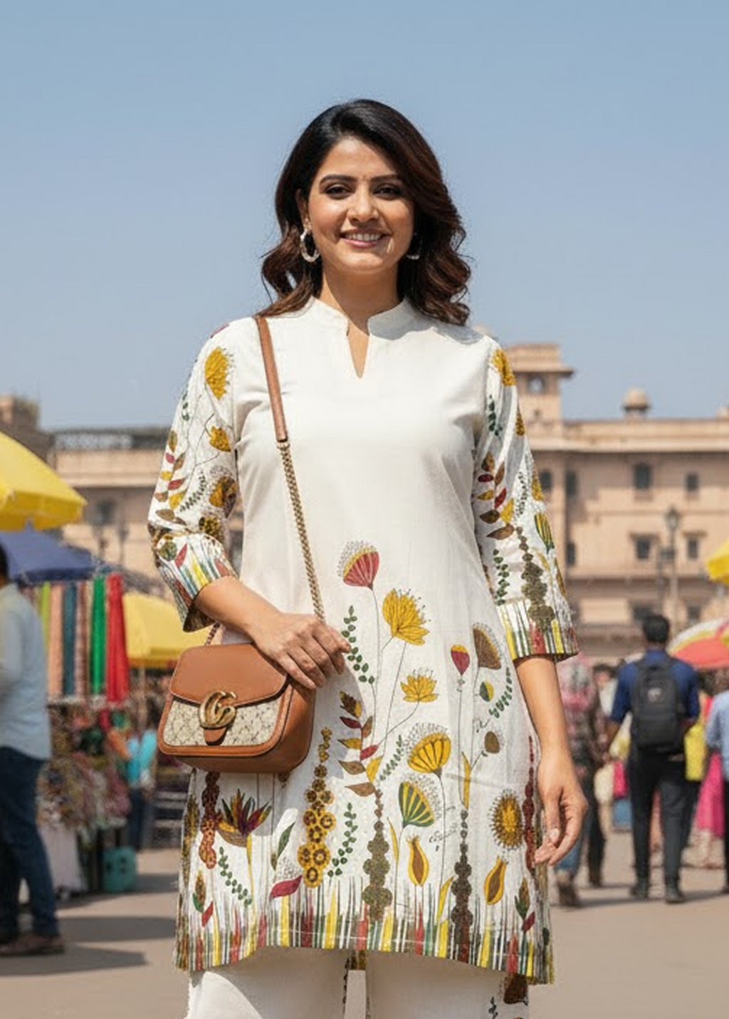 Cotton Khadi Summer Co-ord Set for Women – Stylish & Comfortable Daily Wear