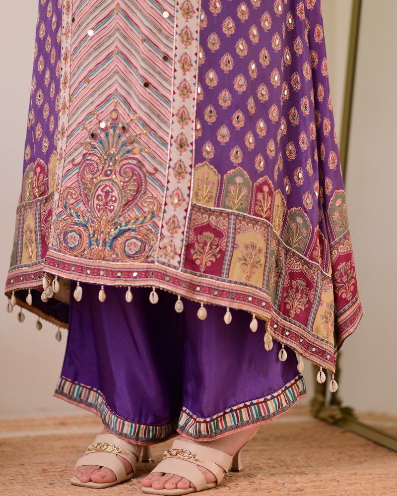 💞 New Arrivals Banzaran Jasood Full Anarkali Kodi Round Set with Dupatta & Moti Mala ✨