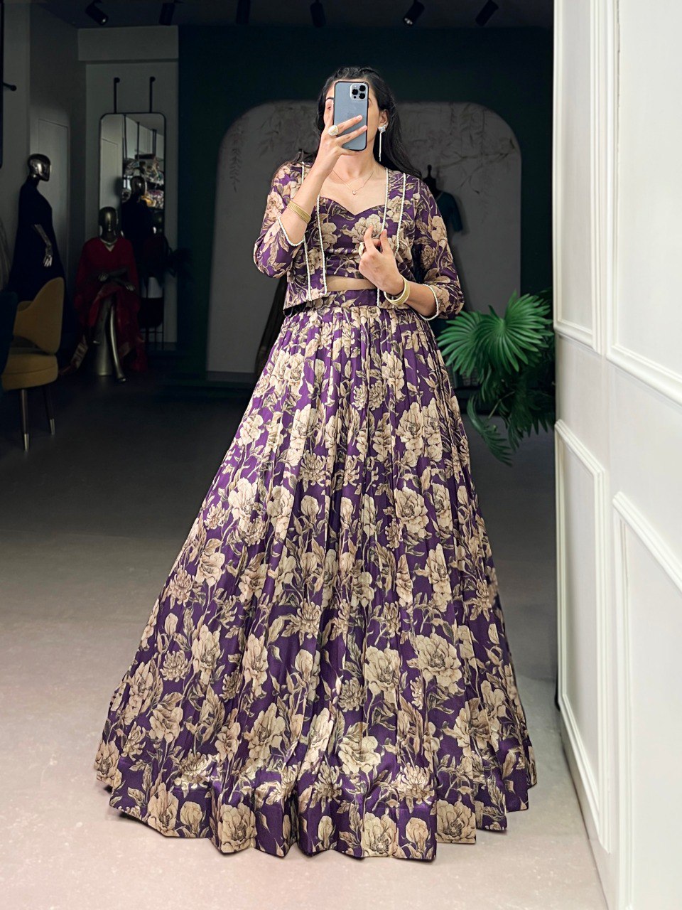 Co-ord Set Lehenga – Tasar Silk Premium Collection