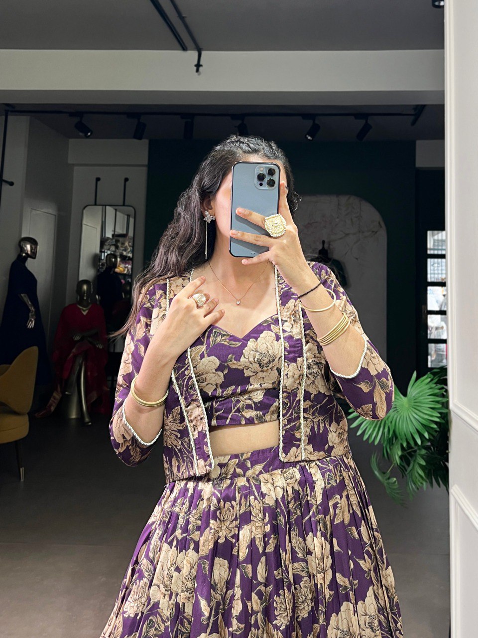 Co-ord Set Lehenga – Tasar Silk Premium Collection