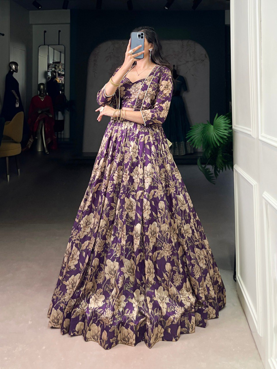 Co-ord Set Lehenga – Tasar Silk Premium Collection