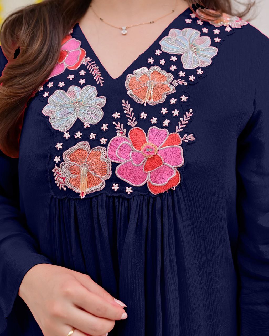 Premium Banzaran Festive & Party Wear Georgette Embroidered Co-Ord Set for Women