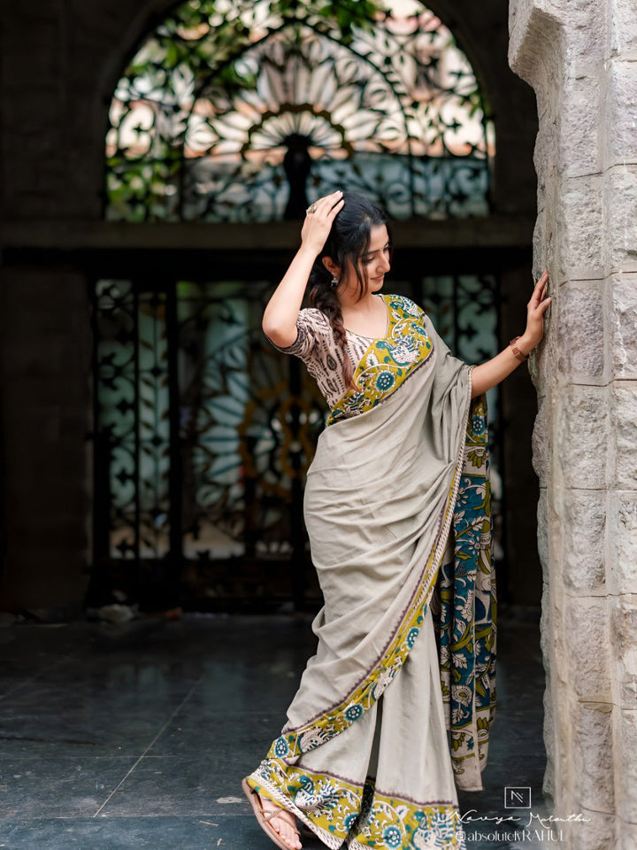 Beautiful Banzaran Digital printing with wax finishing in Banzaran saree