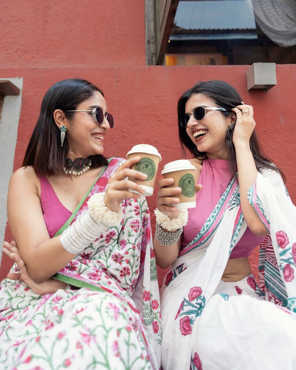 Pure Linen Cotton Digital Print Saree – Catalogue PHPL 256–257