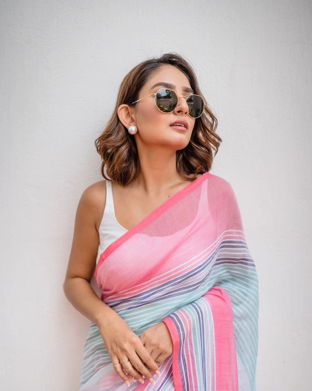 Banzaran New Design effortless elegance with the PHPL 245 Linen Cotton Saree