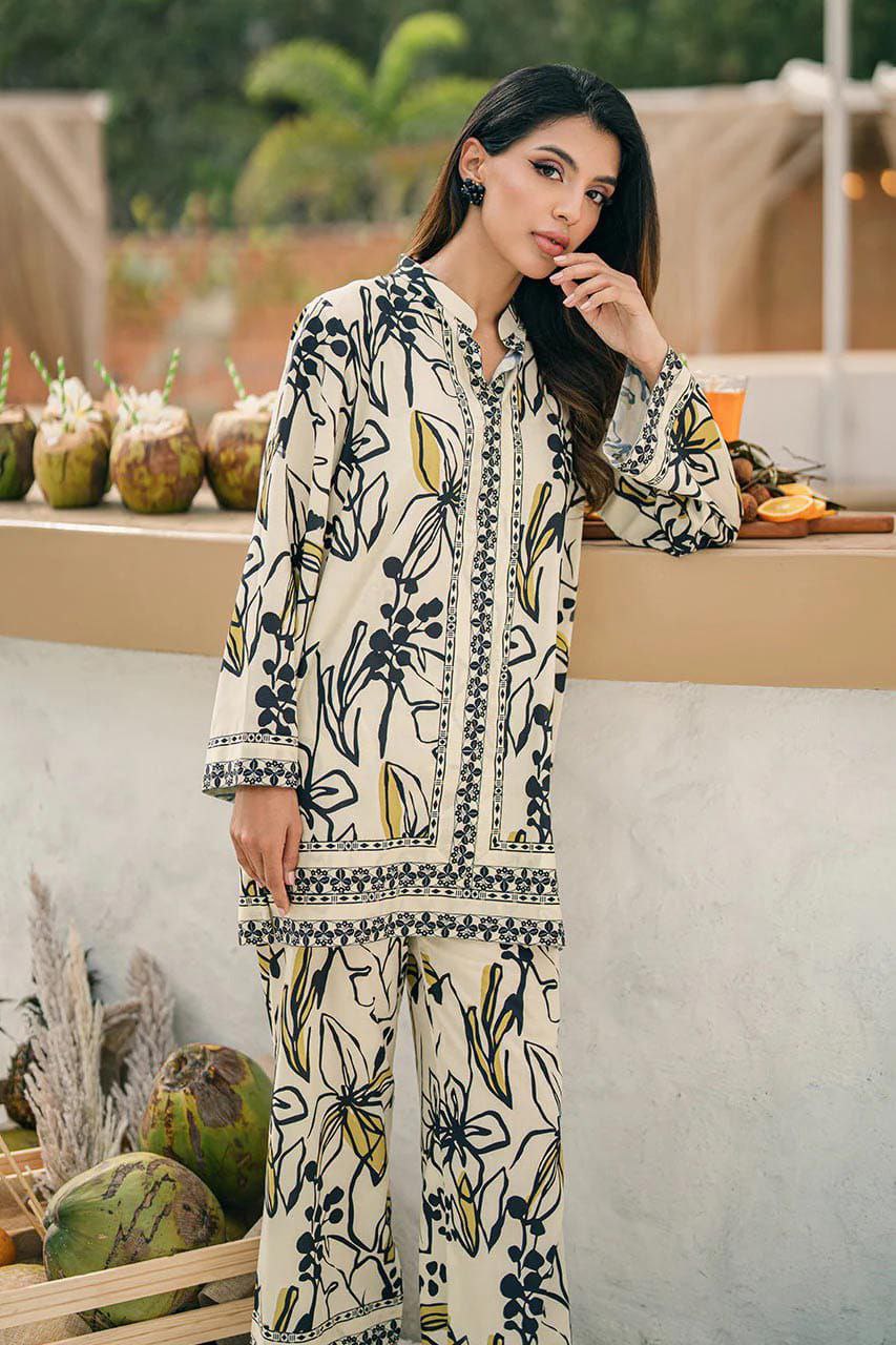 ✨ Trendy Banzaran Digital Print Co-Ord Set – Pure Malai Satin Silk | Comfy & Elegant ✨