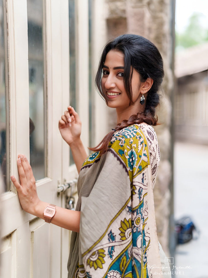 Beautiful Banzaran Digital printing with wax finishing in Banzaran saree